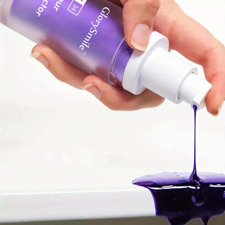 Blanqueamiento dental morado v34