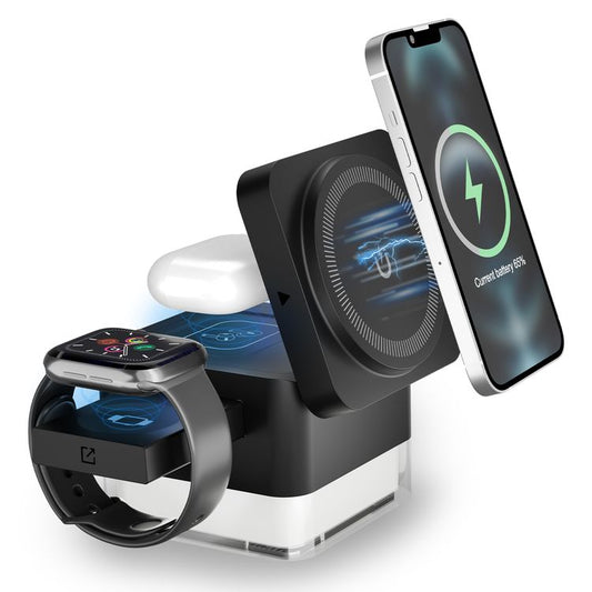 Cargador de luz de lámpara incorporada para relojes inteligentes